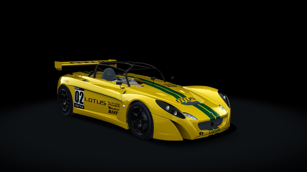 Lotus 2-Eleven GT4, skin Lotus_Yellow_02