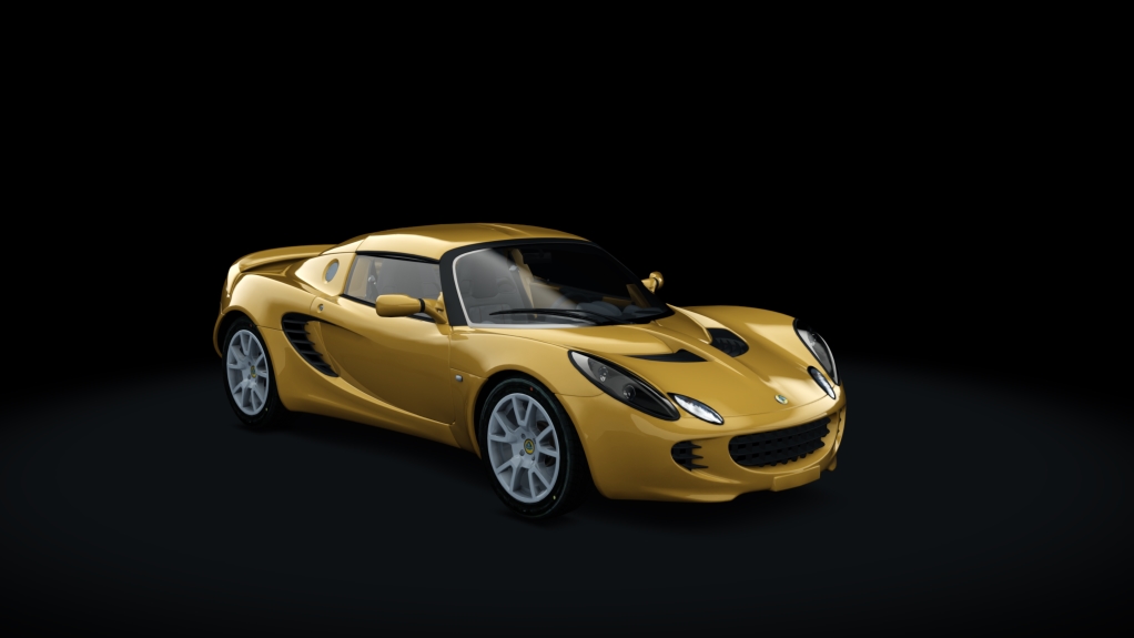 Lotus Elise SC Step1, skin Chrome_Orange