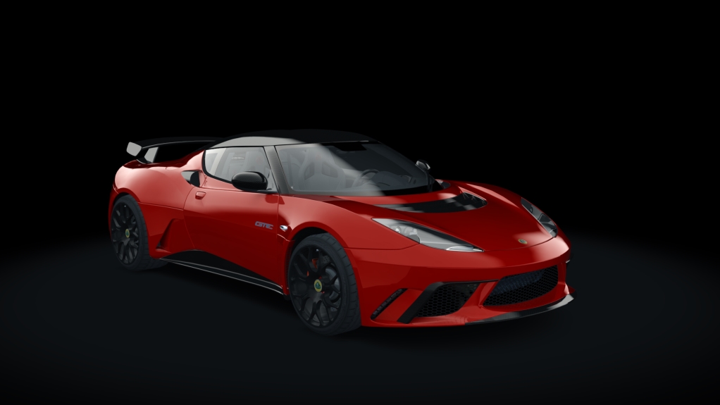 Lotus Evora GTE, skin red