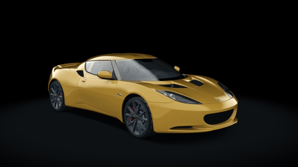 Lotus Evora S, skin Chrome_Orange