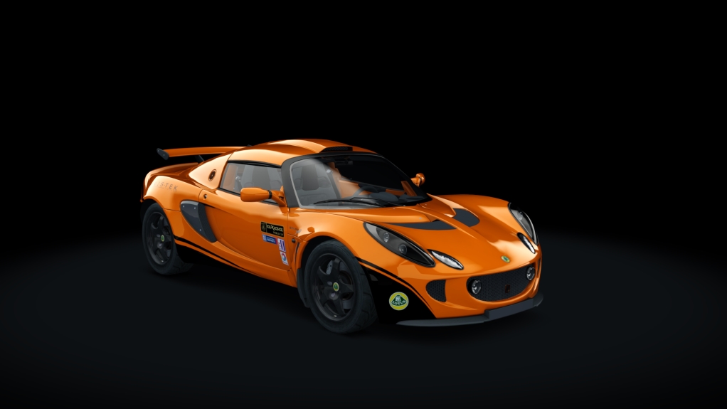 Lotus Exige 240R Stage3, skin orange_aris