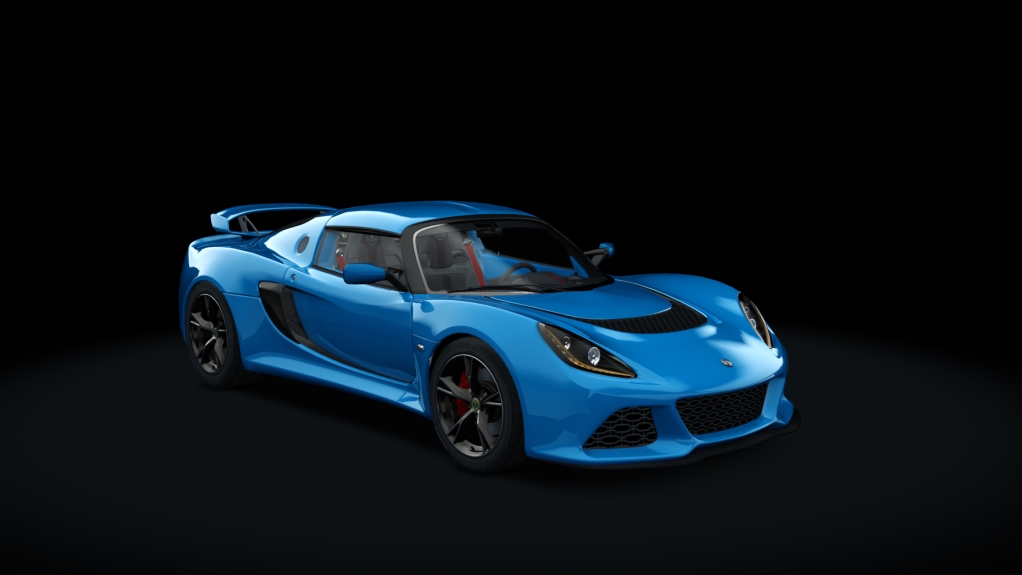 Lotus Exige S, skin Laser_Blue