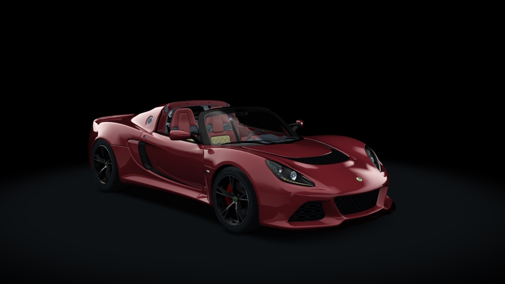 Lotus Exige S roadster, skin Canyon_Red