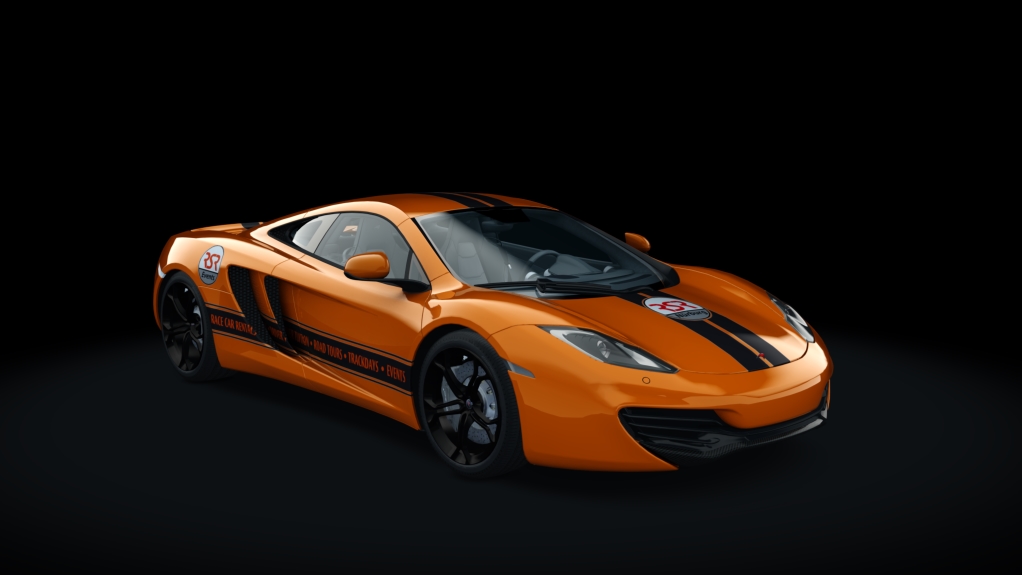 McLaren MP4-12C, skin orange_rsr