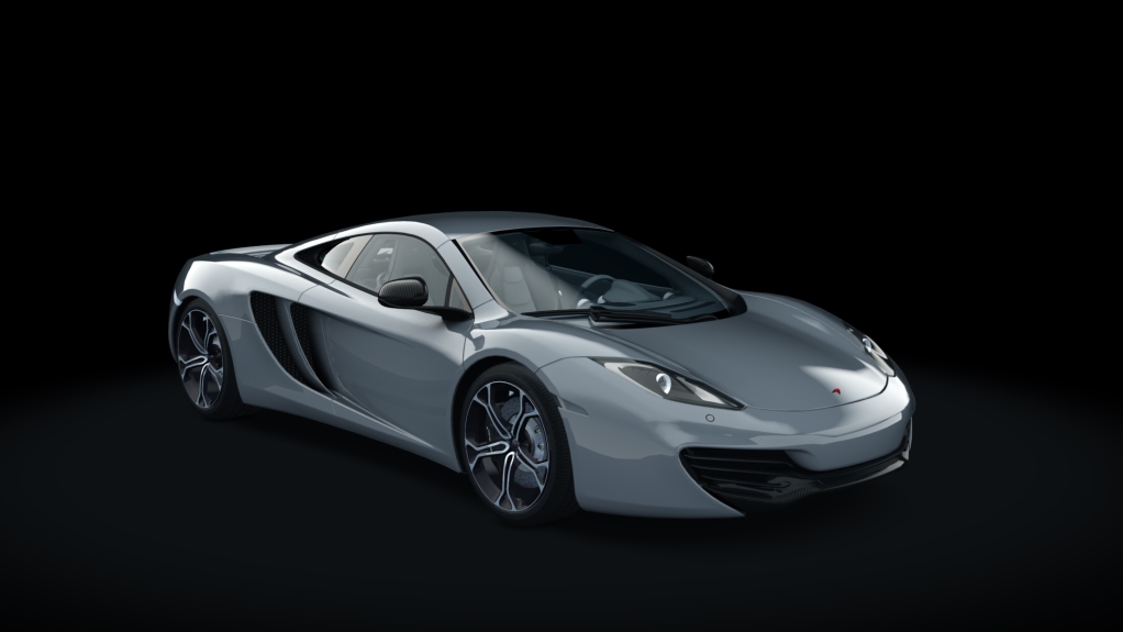 McLaren MP4-12C, skin silver