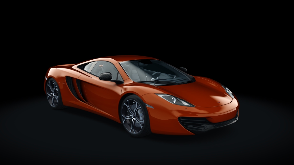 McLaren MP4-12C, skin volcano_orange