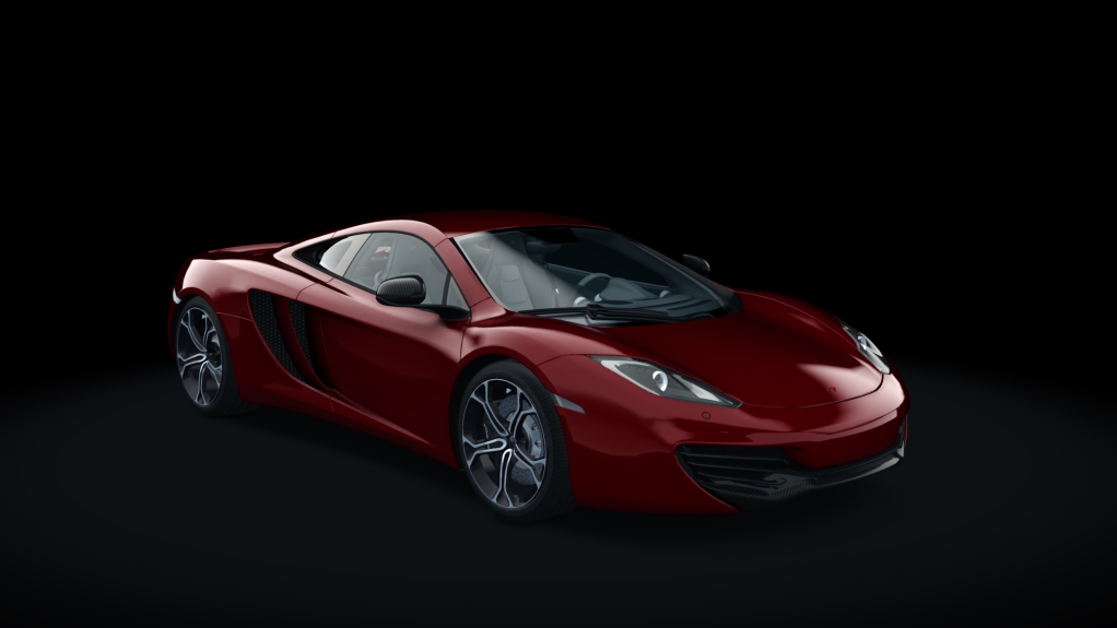 McLaren MP4-12C, skin volcano_red