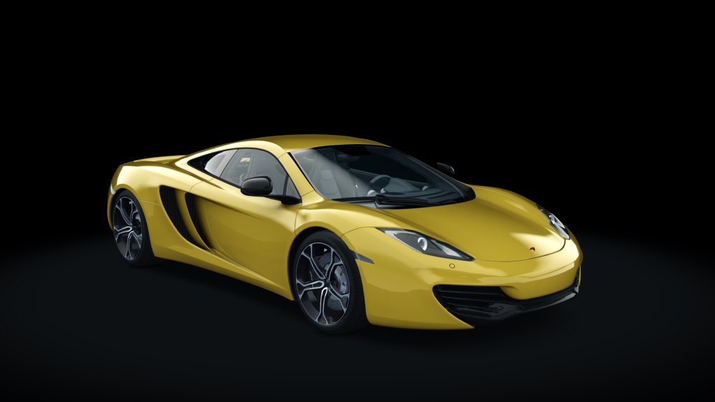 McLaren MP4-12C, skin volcano_yellow