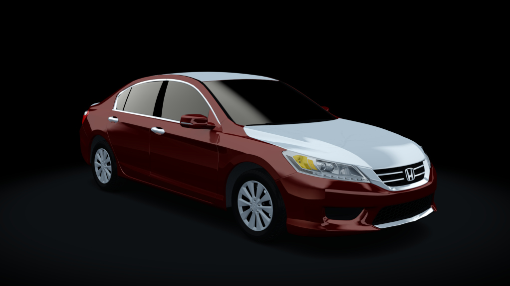 MTN Honda Accord 2014, skin burgundy_strips