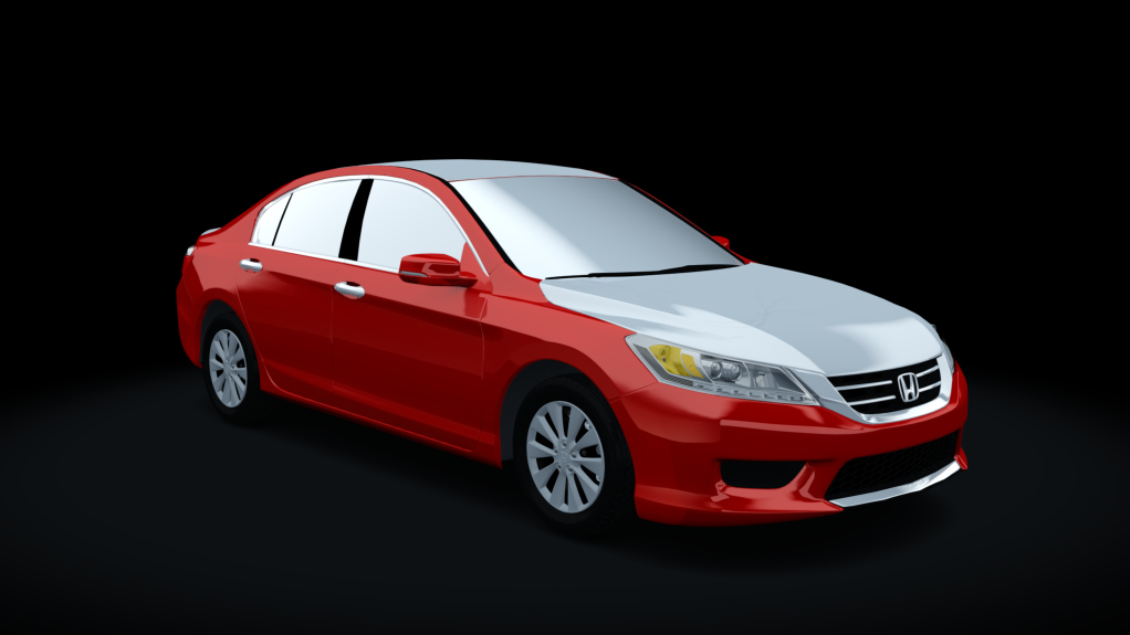 MTN Honda Accord 2014, skin red_strips