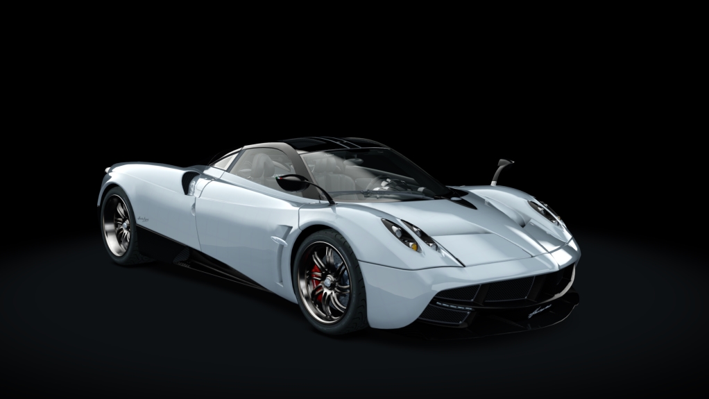 Pagani Huayra, skin titanium