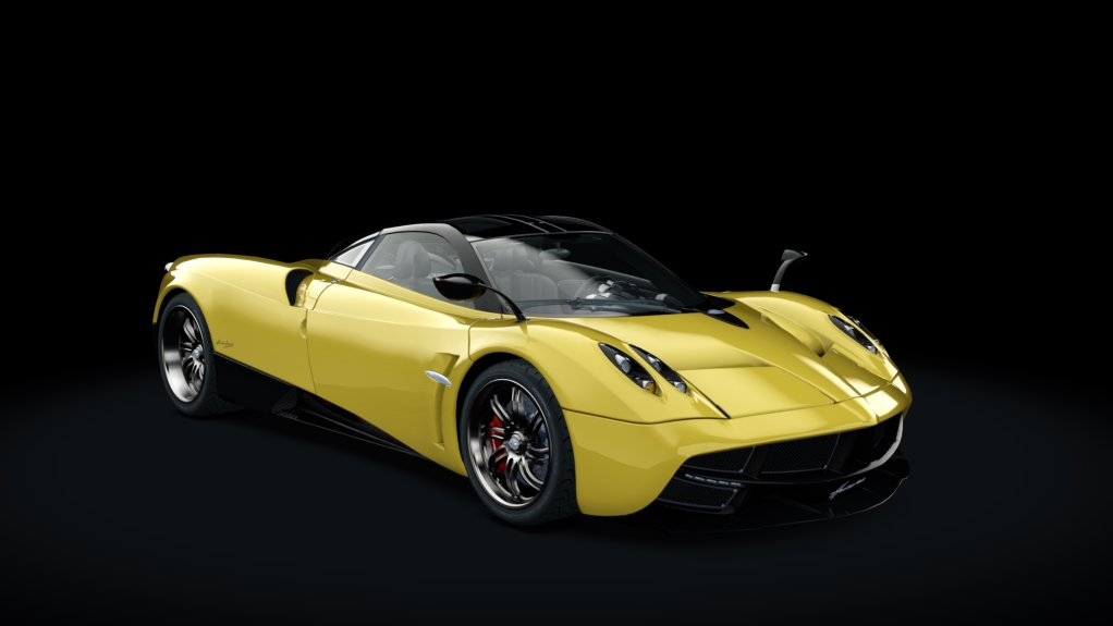 Pagani Huayra, skin yellow