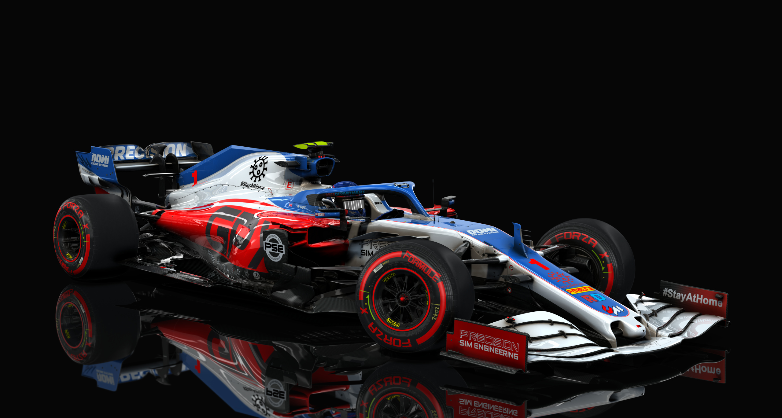 Formula Hybrid 2020, skin 01_pse_blue_red