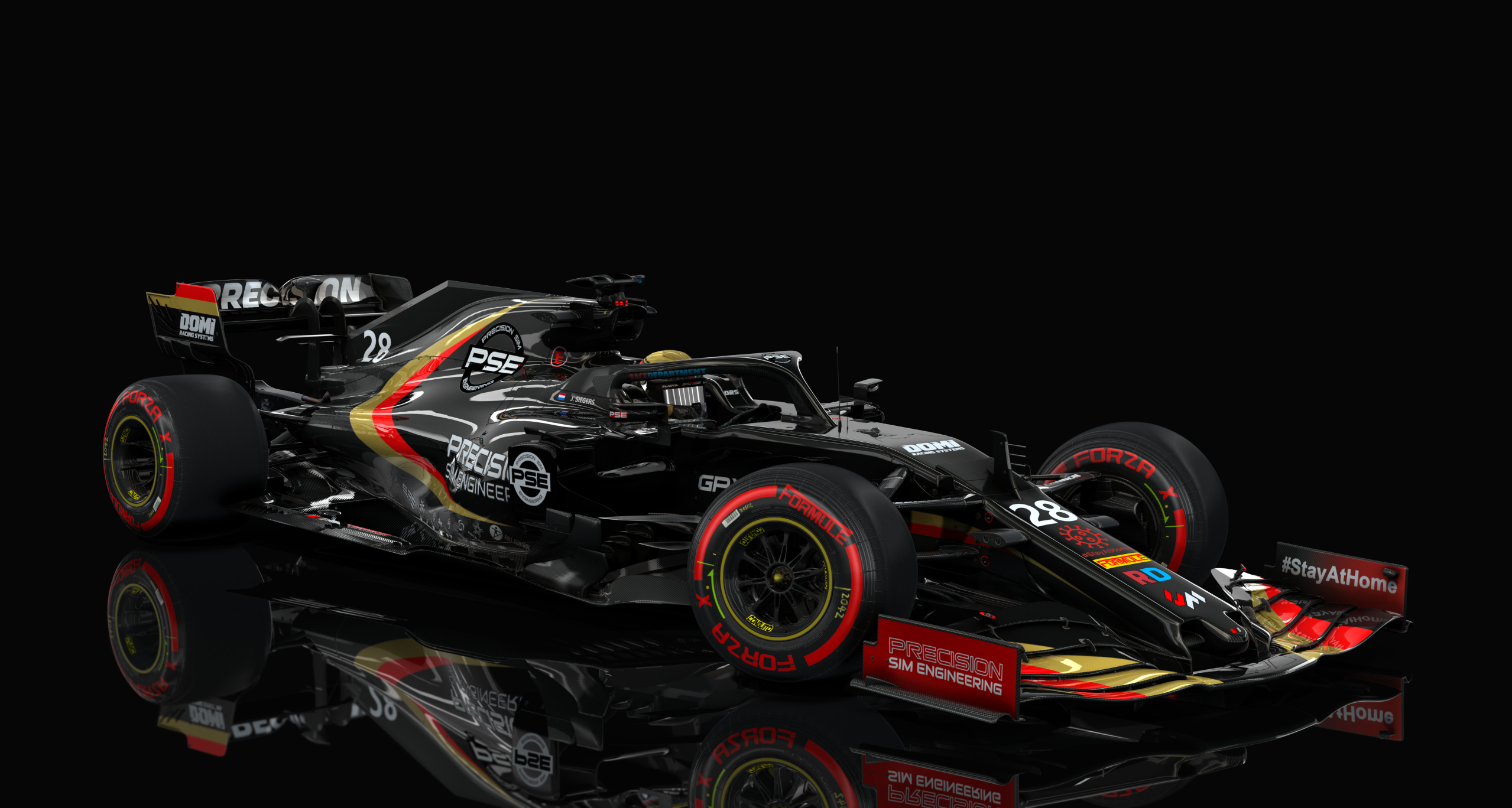 Formula Hybrid 2020, skin 14_pse_black_gold