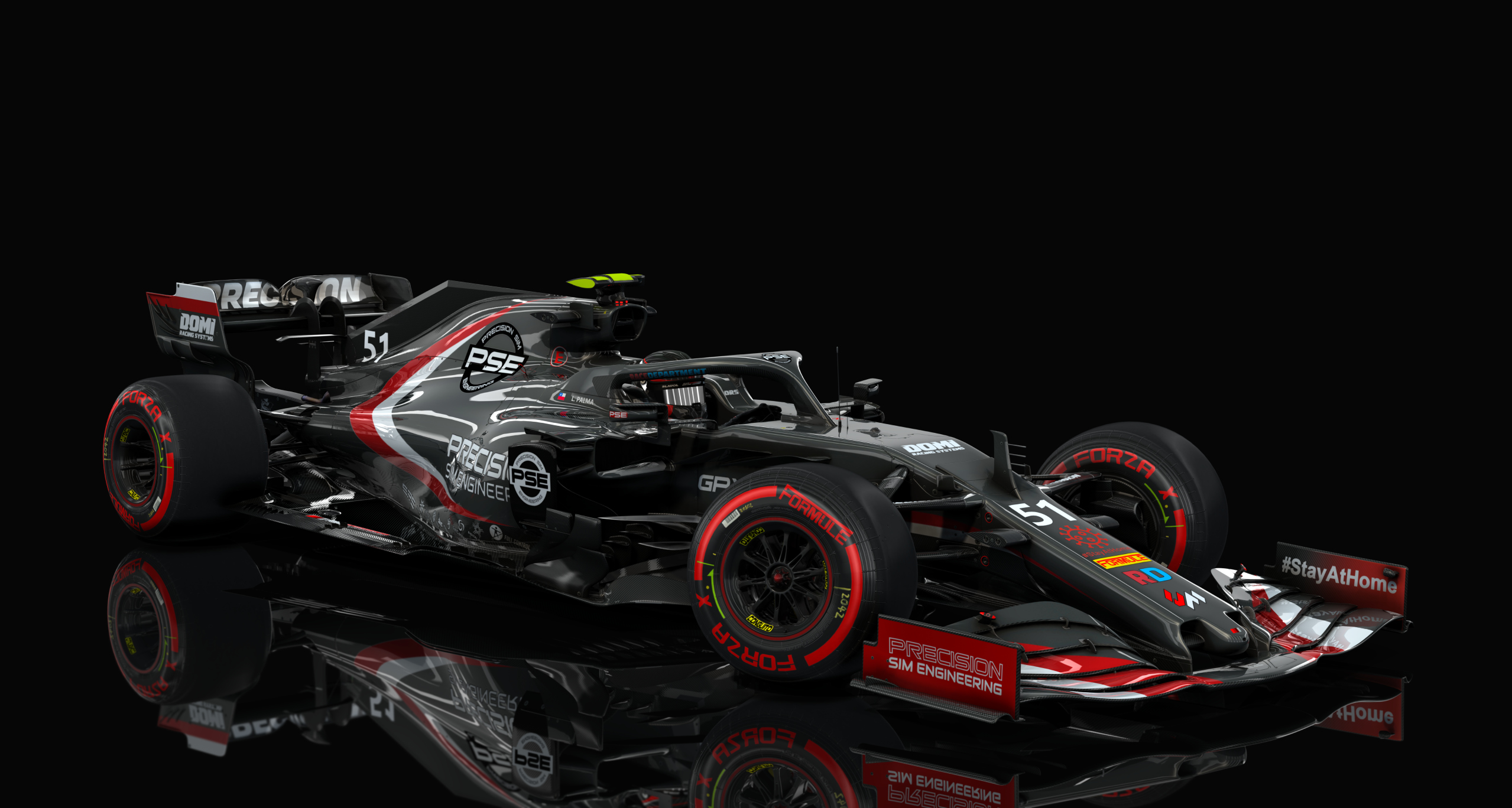 Formula Hybrid 2020, skin 15_pse_grey_red