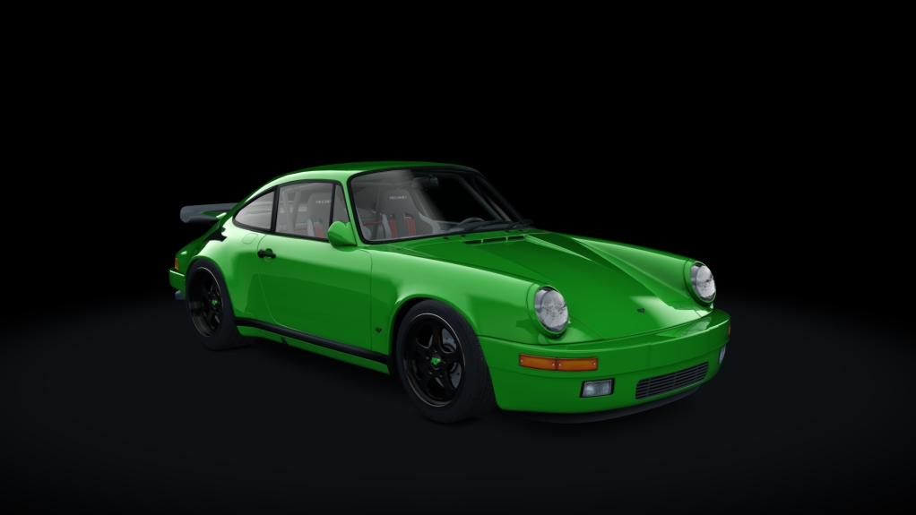 RUF CTR Yellowbird, skin 08_green_blackrims