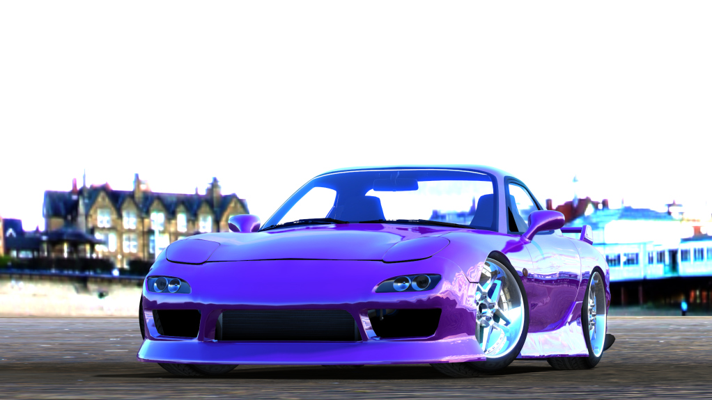 Tando Buddies Mazda Rx-7 FD, skin Mars_Red