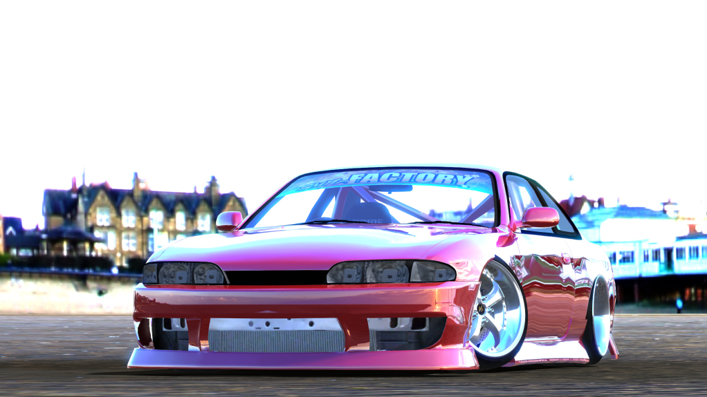 Tando Buddies S14 Zenki Stock Hood, skin Red_and_white