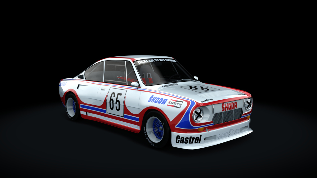 Skoda 130 RS, skin 65_dealer_team_skoda